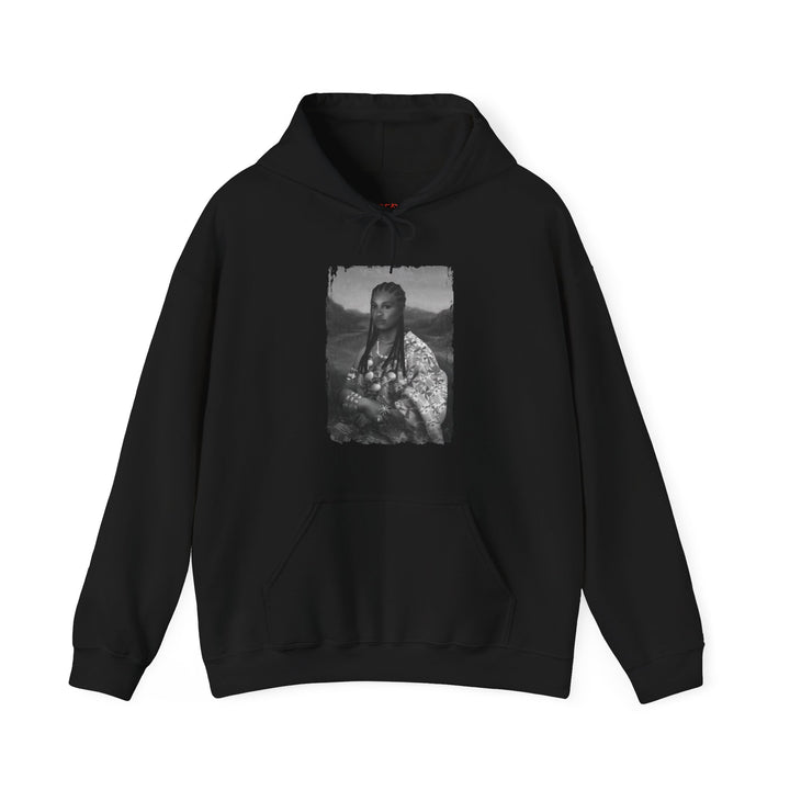 Mama Lisa Monochrome Heavy Blend™ Hoodie