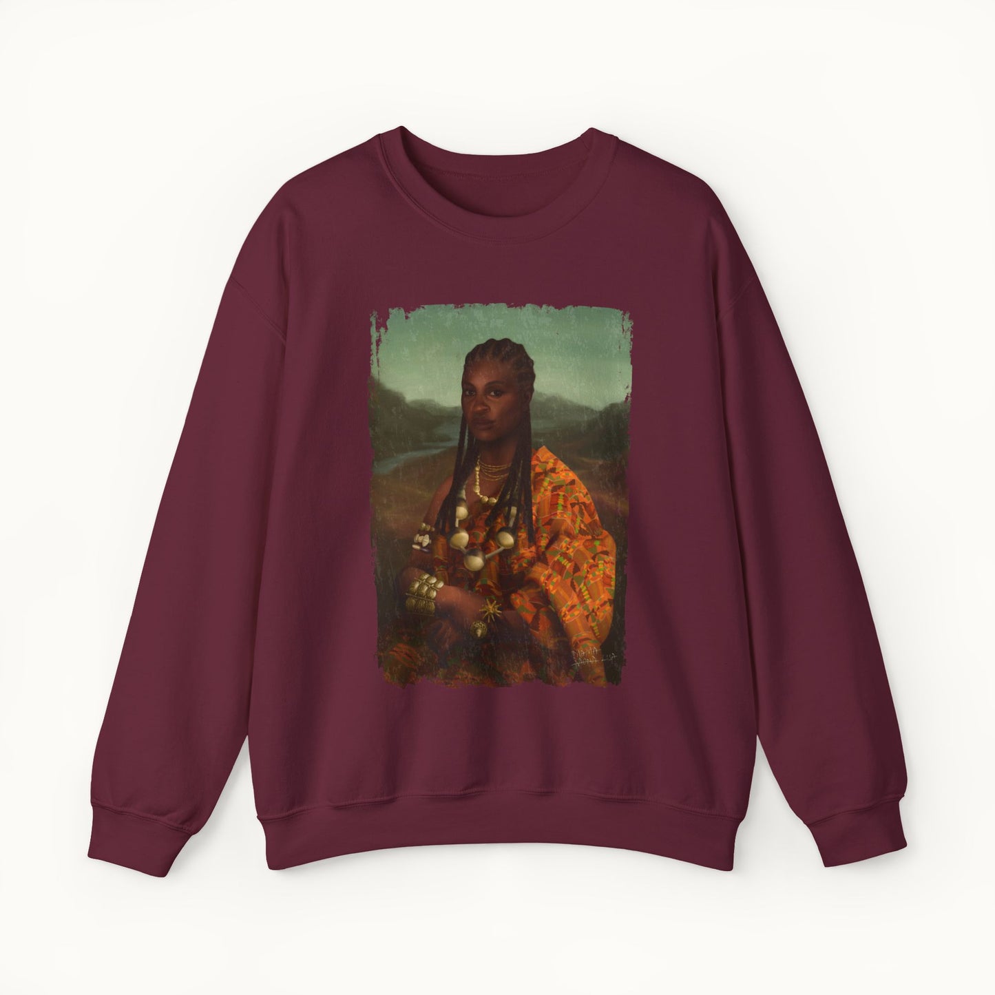 Mama Lisa Colored Heavy Blend™ Sweatshirt