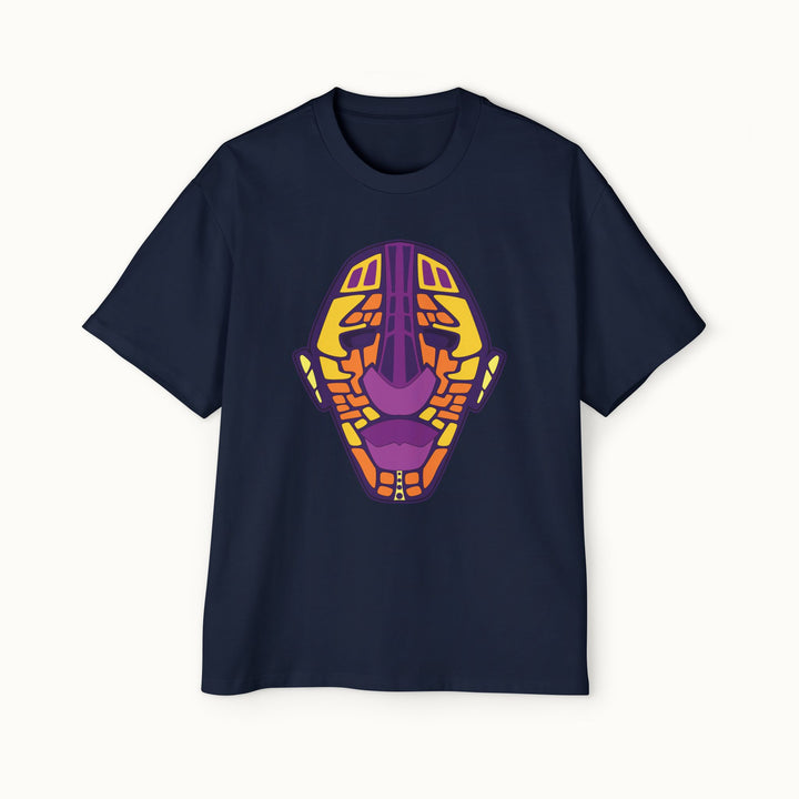 Adinkra Mask Pt.1 Heavy Oversized Tee