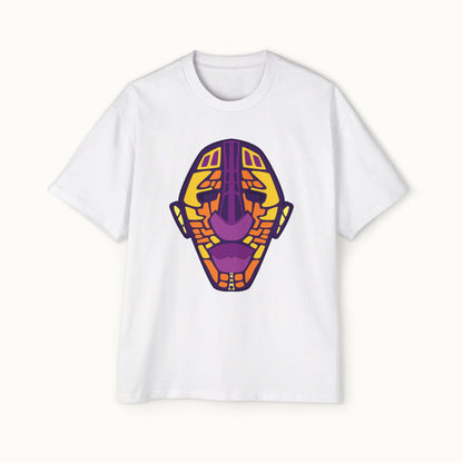 Adinkra Mask Pt.1 Heavy Oversized Tee