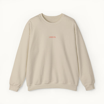 Mama Lisa Monochrome Heavy Blend™ Sweatshirt Back Print