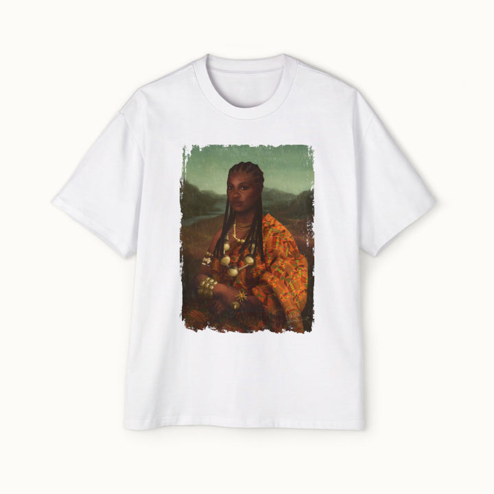 Mama Lisa Colored Heavy Oversized Tee