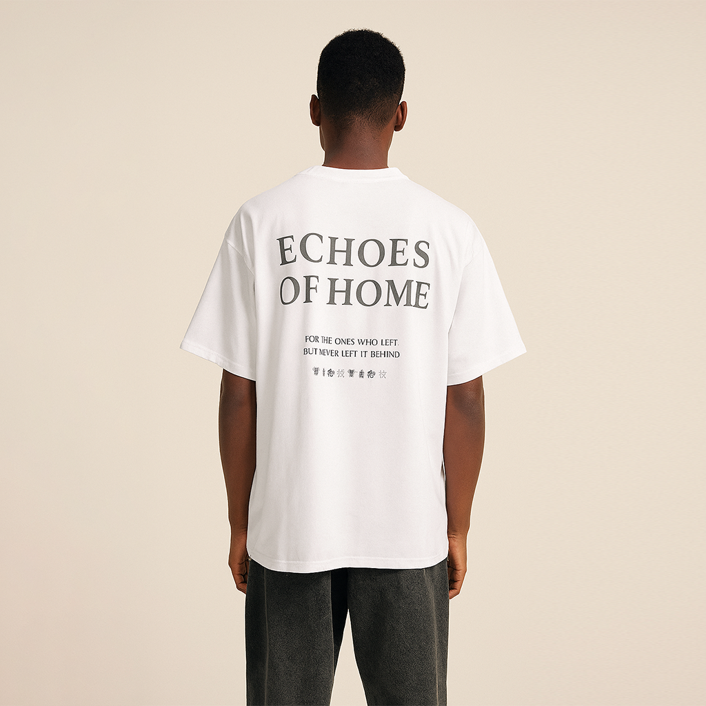 Echoes Heavy Oversized Tee