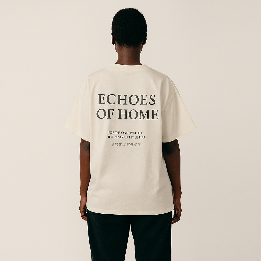 Echoes Heavy Oversized Tee