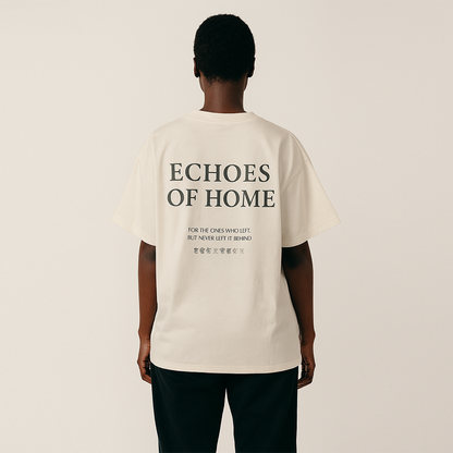 Echoes Heavy Oversized Tee