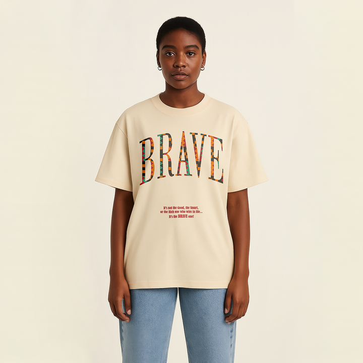 Brave Heavy Oversized Tee
