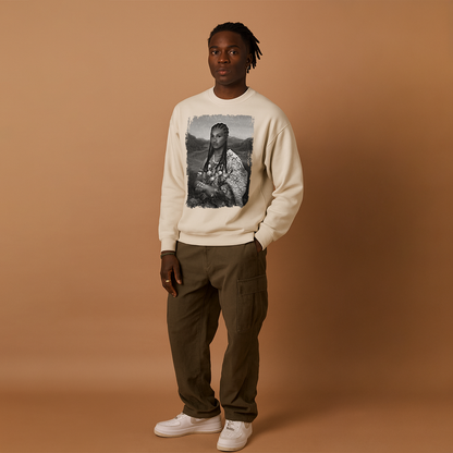 Mama Lisa Monochrome Heavy Blend™ Sweatshirt