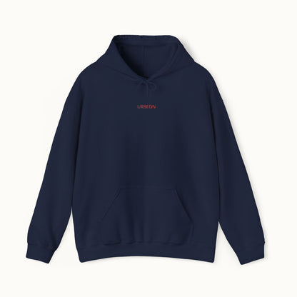 Mama Lisa Colored Heavy Blend™ Hoodie Back Print