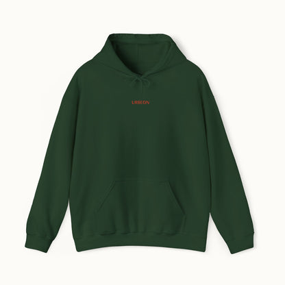 Mama Lisa Colored Heavy Blend™ Hoodie Back Print