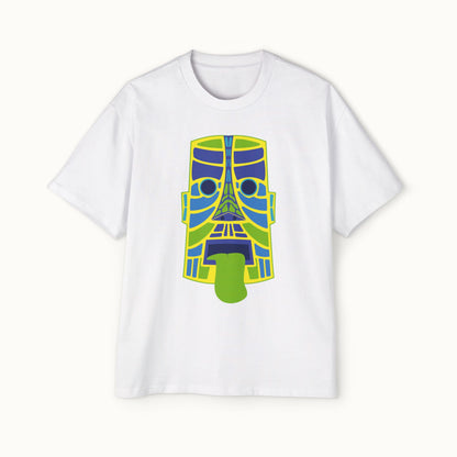 Adinkra Mask Pt.2 Heavy Oversized Tee