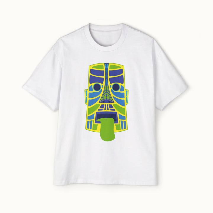 Adinkra Mask Pt.2 Heavy Oversized Tee