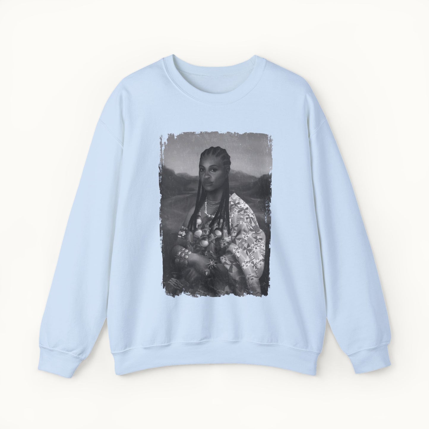 Mama Lisa Monochrome Heavy Blend™ Sweatshirt