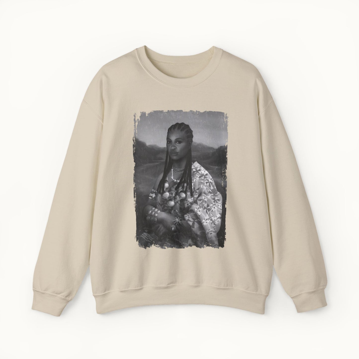 Mama Lisa Monochrome Heavy Blend™ Sweatshirt