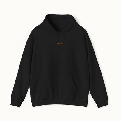 Mama Lisa Colored Heavy Blend™ Hoodie Back Print