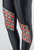 Bogolan Nicht durchsichtige Sport Leggings