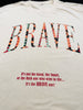 Brave Heavy Tee Damen in Sand