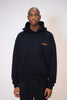 Mama Lisa Oversized Hoodie Men in Black