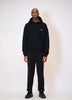 Mama Lisa Oversized Hoodie Men in Black