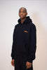 Mama Lisa Oversized Hoodie Men in Black