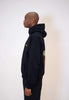 Mama Lisa Oversized Hoodie Men in Black