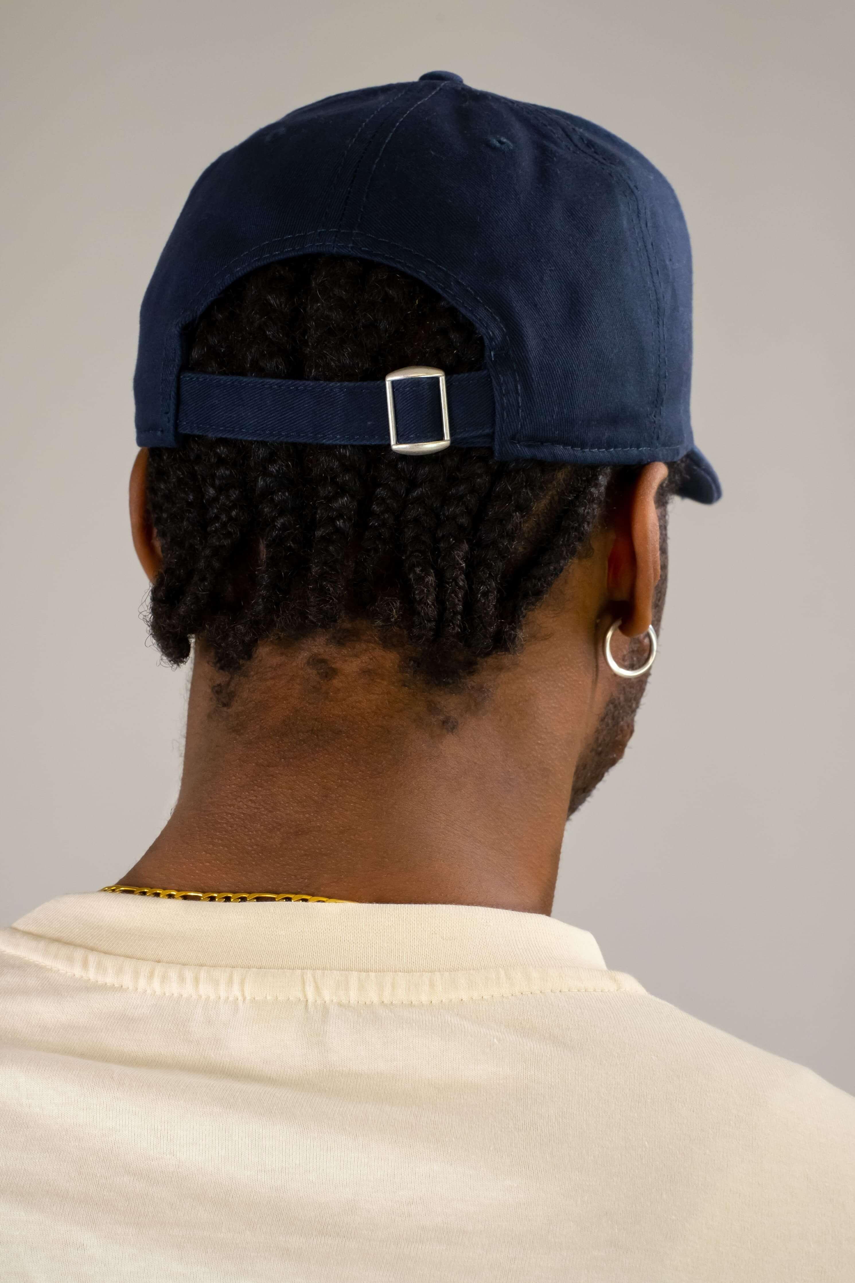Sue Adinkra Cargo Cap Men in Navy – Urbeon