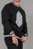 Accra College-Sweatshirt in Schwarz