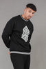 Accra College-Sweatshirt in Schwarz