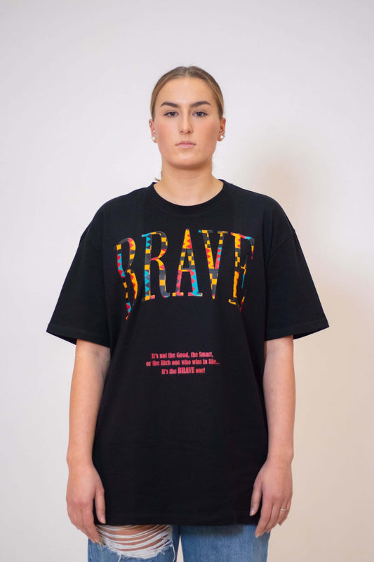 Brave Heavy Tee Damen in Schwarz