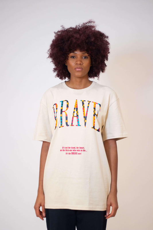 Brave Heavy Tee Damen in Sand