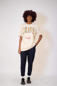 Brave Heavy Tee Damen in Sand