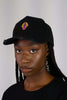 Sue Adinkra Cargo Cap Women in Black