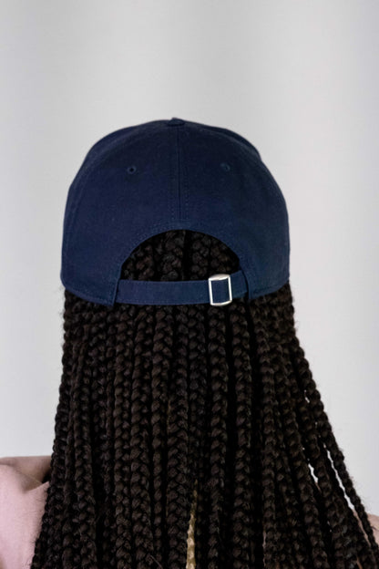 Sue Adinkra Cargo Cap Damen in Marine